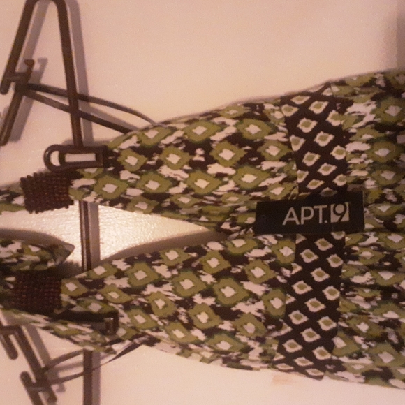 NWT APT 9 Beaded Halter Top Sz M NWT - Picture 2 of 8